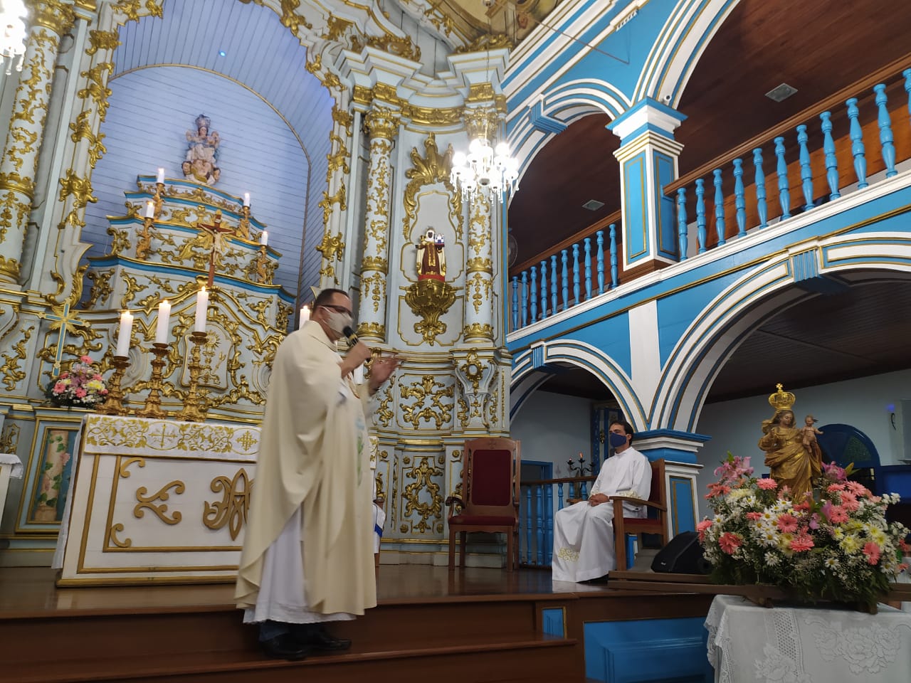 Paróquia/Santuário Diocesano Nossa Senhora de Nazaré - Nazareno Diocese São  João del-Rei MG : 1º Dia da Solene Novena em Honra a Maria de Nazaré