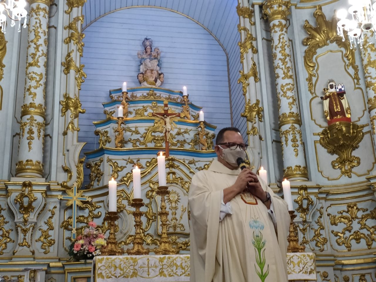 Paróquia/Santuário Diocesano Nossa Senhora de Nazaré - Nazareno Diocese São  João del-Rei MG : 1º Dia da Solene Novena em Honra a Maria de Nazaré