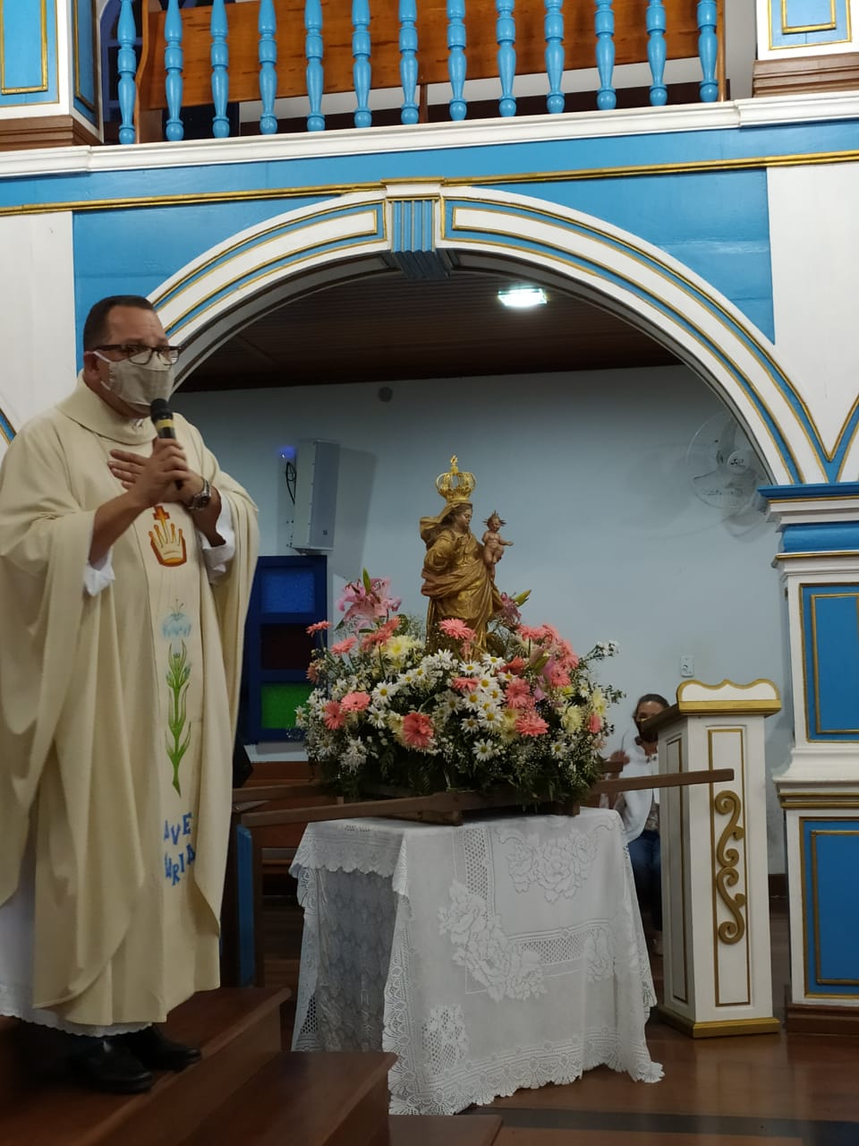 Paróquia/Santuário Diocesano Nossa Senhora de Nazaré - Nazareno Diocese São  João del-Rei MG : 1º Dia da Solene Novena em Honra a Maria de Nazaré