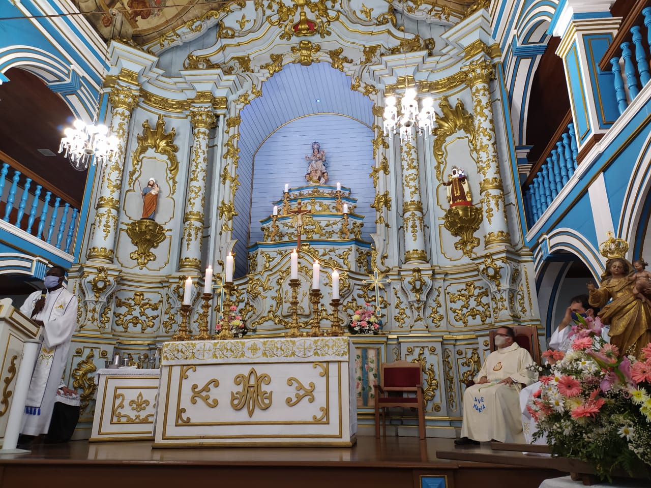 Paróquia/Santuário Diocesano Nossa Senhora de Nazaré - Nazareno Diocese São  João del-Rei MG : 1º Dia da Solene Novena em Honra a Maria de Nazaré