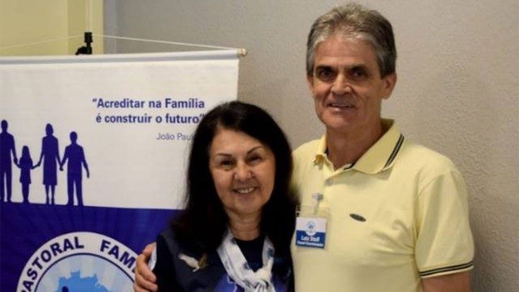 Casal Luiz Stolf e Kathia Stolf, coordenadores da Pastoral Familiar no Brasil